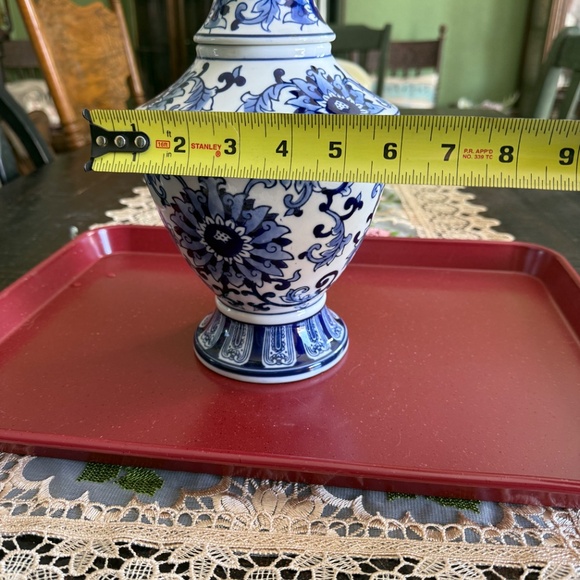 Blue and white ginger jar - Picture 5 of 8